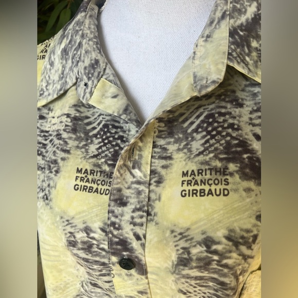 Marithe Francois Gurbaud mens button down shirt. Excellent condition XXL luxury - Picture 2 of 12